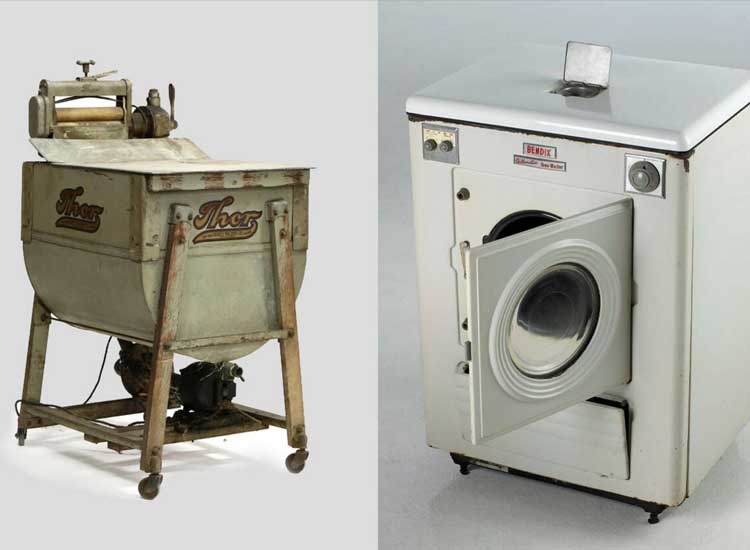 The beginning of washing machines, starting from manual to automatic