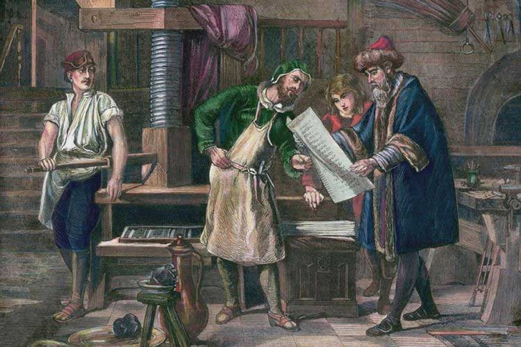 How Gutenberg Invented the Printing Press?
