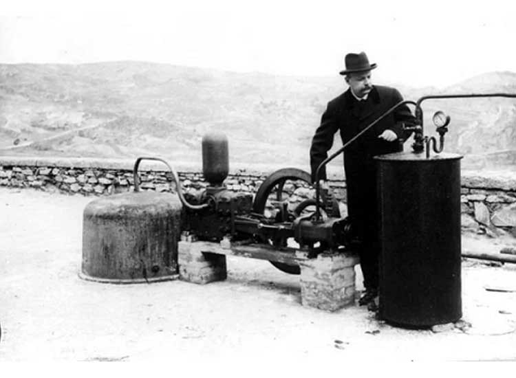 The First Geothermal Plant in the World